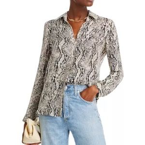 L'AGENCE Nina Printed Blouse